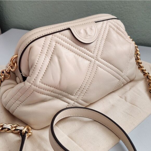 Tory Burch Fleming Soft Small Frame Crossbody Bag/Clutch - Picture 10 of 10